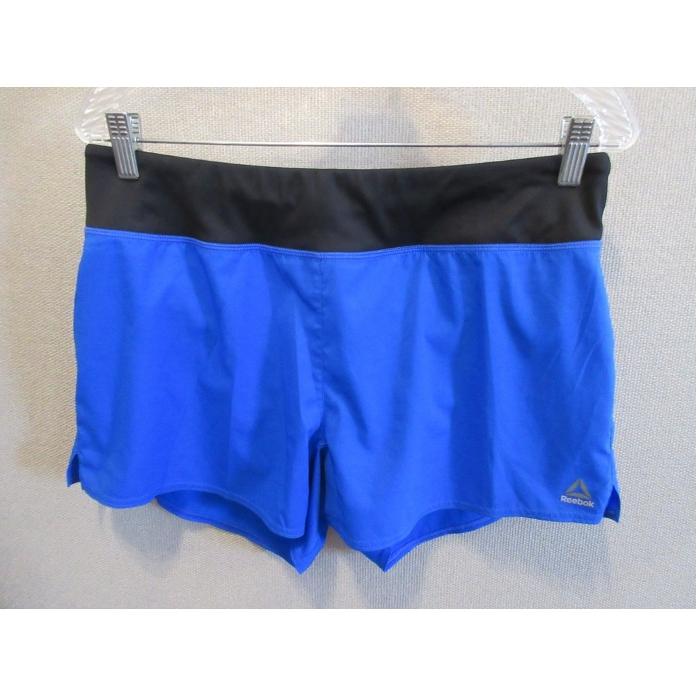 Reebok Speedwick Athletic Shorts Blue Size Medium Lined